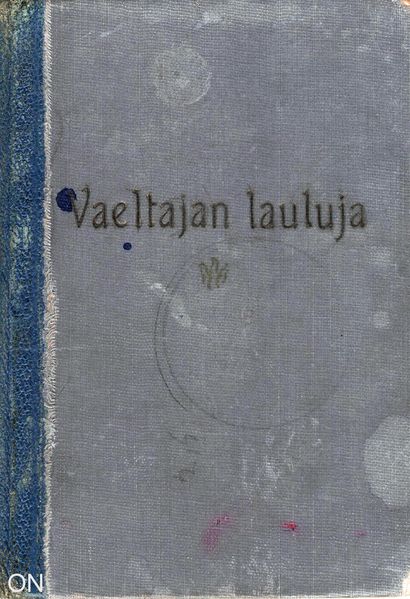 Tiedosto:Vaeltajan lauluja kansi.jpg