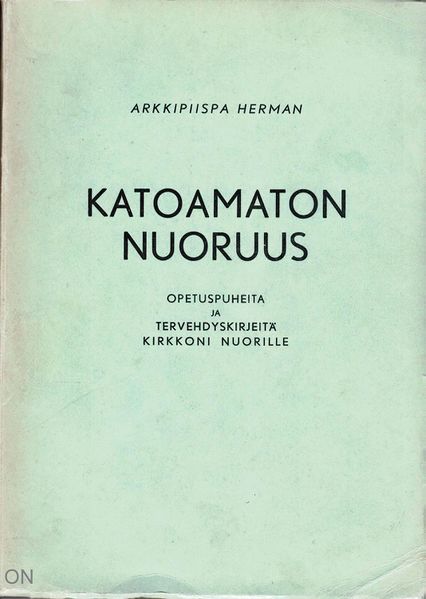Tiedosto:Katoamaton nuoruus kansi.jpg