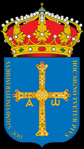 Tiedosto:Asturian vaakuna.jpg